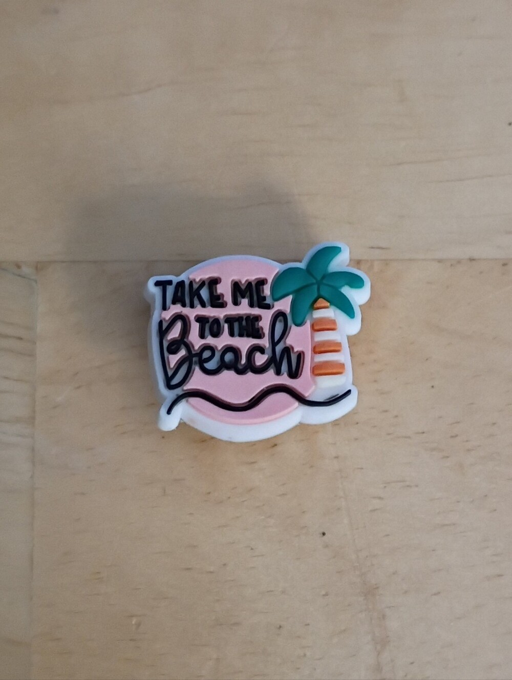 10 for $10 Jibbitz Croc Charms - Take Me To The Beach Palm Tree Tropical Summer